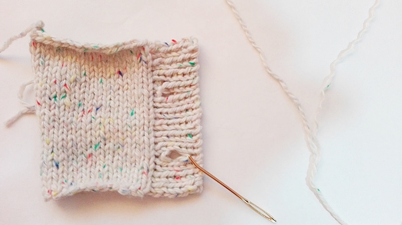 手編みカーディガンのボタンホールの作り方 簡単できれいに見える方法は