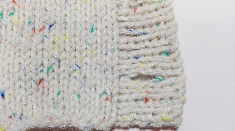 手編みカーディガンのボタンホールの作り方 簡単できれいに見える方法は
