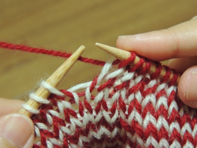 棒針編みはアメリカ式でもフランス式でも早くきれいに編めればok