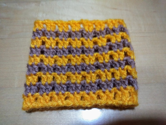 アクリル たわし 手編み