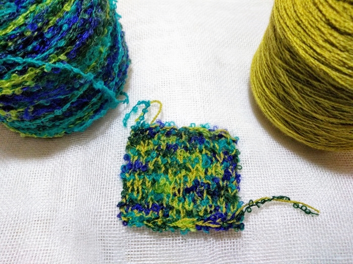 編み物の楽しみ 糸を引き揃えてオリジナルヤーンを作ろう！